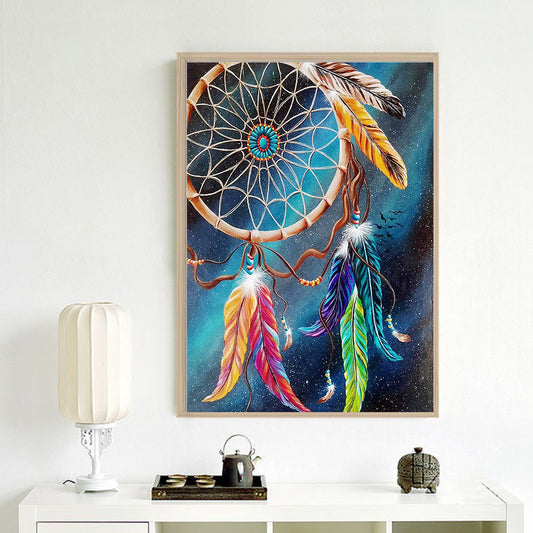 Dreamcatcher - Full Round Drill Diamond Painting 30*40CM