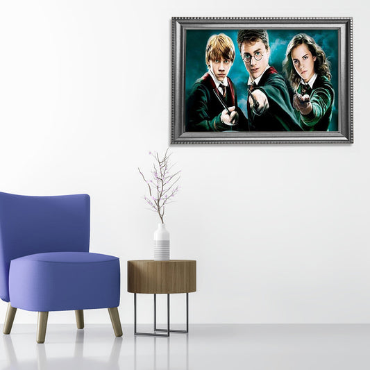 Harry Potter - Full Round Drill Diamond Painting 40*30CM