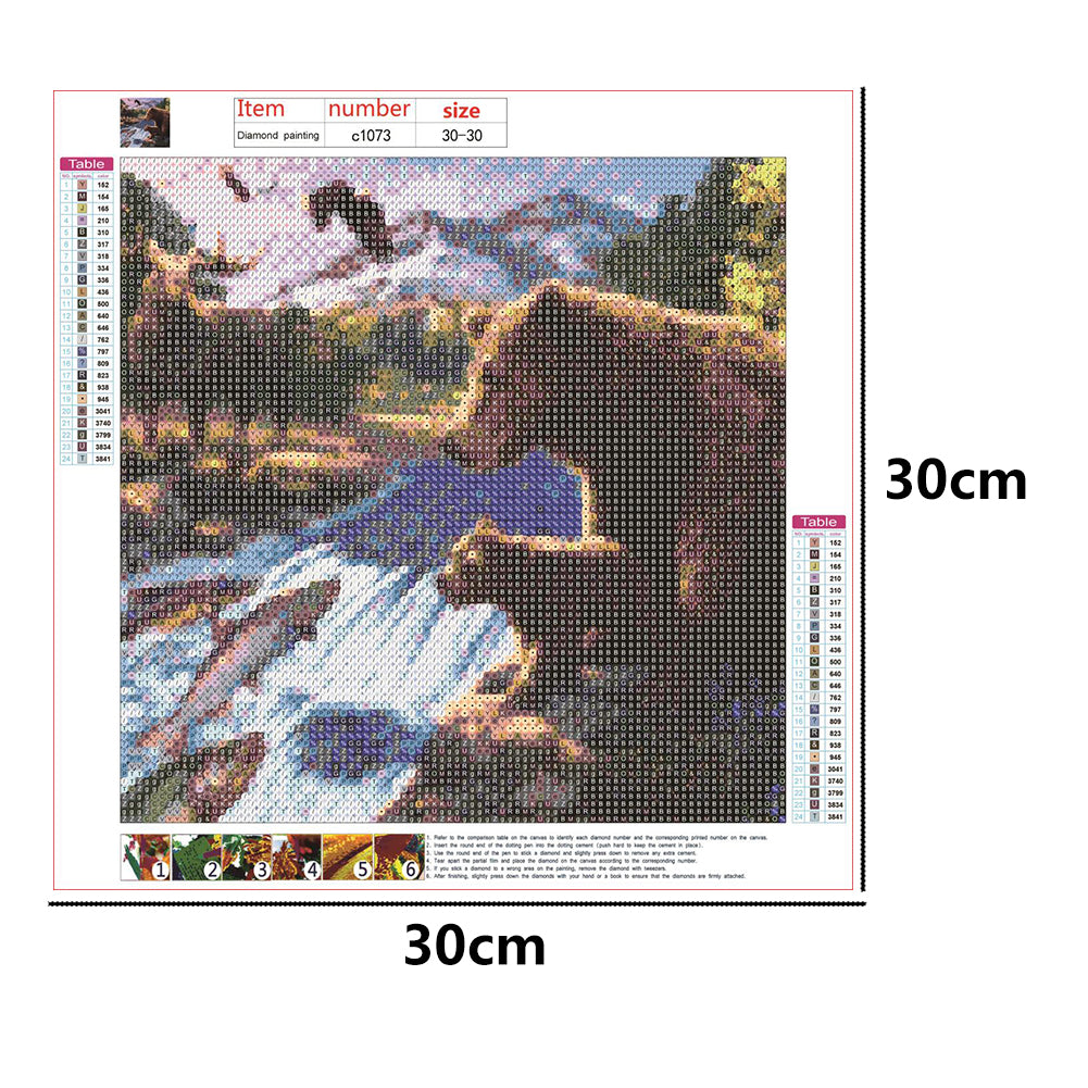 Bear - Full Round Drill Diamond Painting 30*30CM