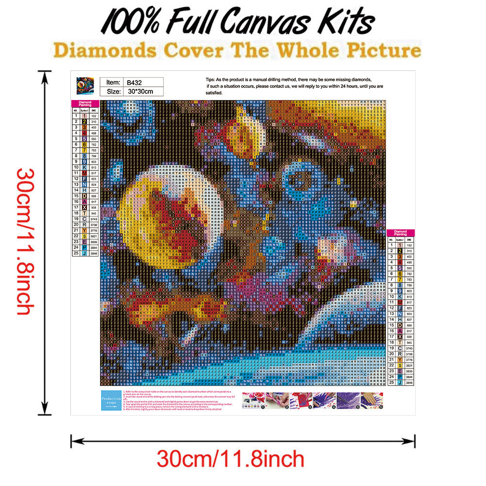 Universe - Full Round Drill Diamond Painting 30*30CM
