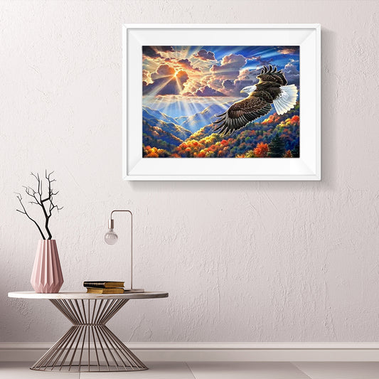 Eagle - Full Round Drill Diamond Painting 30*40CM