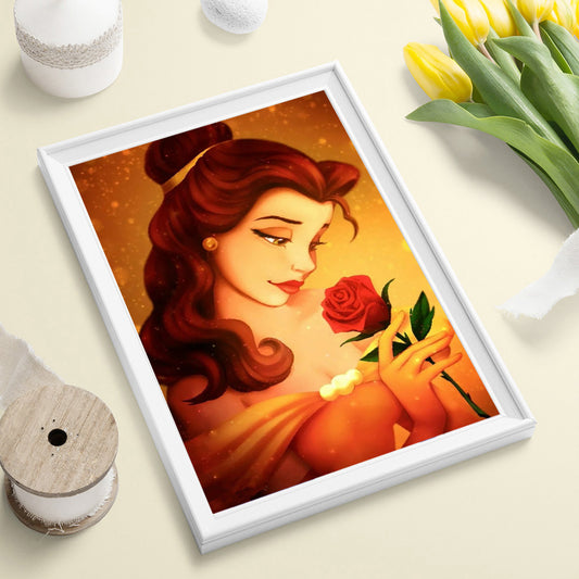 Belle - Full Round Drill Diamond Painting 30*40CM