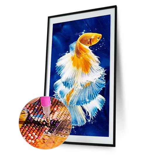 Fish - Full Round Drill Diamond Painting 45*85CM
