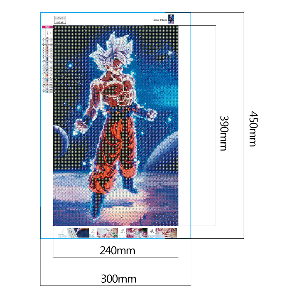 Anime Character - Full Round Drill Diamond Painting 30*45CM