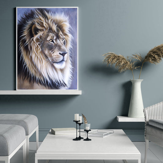 Lion - Full Round Drill Diamond Painting 30*40CM