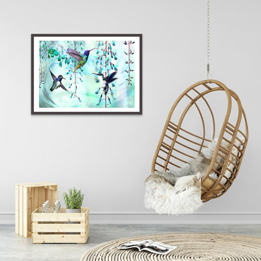 Bird for - Full Round Drill Diamond Painting 40*30CM