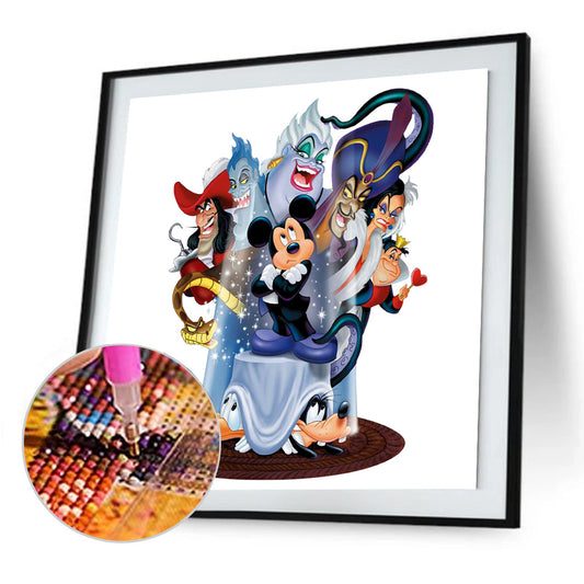 Cartoon Character - Full Round Drill Diamond Painting 30*30CM