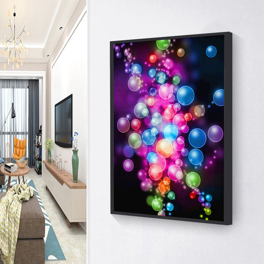 Bubble Circle - Full Round Drill Diamond Painting 30*40CM