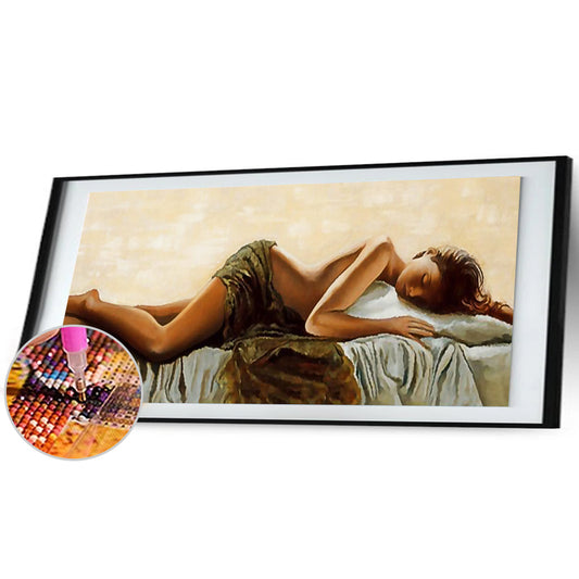 Sleeping Beauty - Full Round/Square Drill Diamond Painting 90*40CM