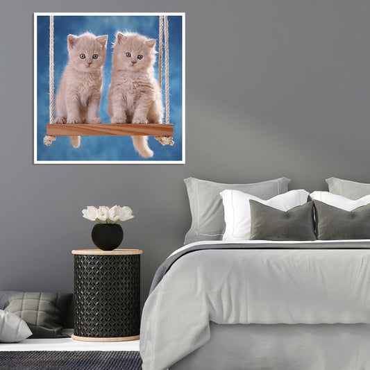 Animals - Full Round Drill Diamond Painting 30*30CM