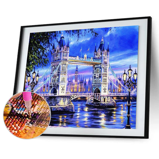 Bridge - Full Square Drill Diamond Painting 50*40CM