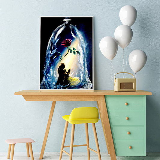 Flower - Full Square Drill Diamond Painting 40*50CM