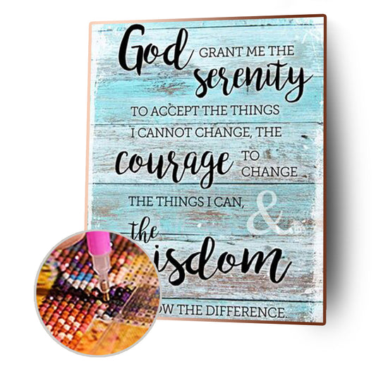 Letter - Full Square Drill Diamond Painting 40*50CM