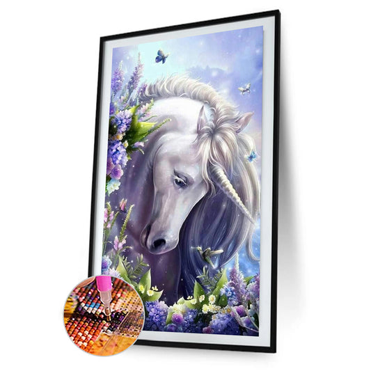 Horse - Special Shaped Drill Diamodn Painting 45*85CM
