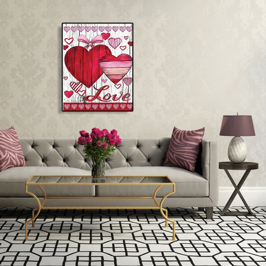 Love - Full Round Drill Diamond Painting 30*40CM