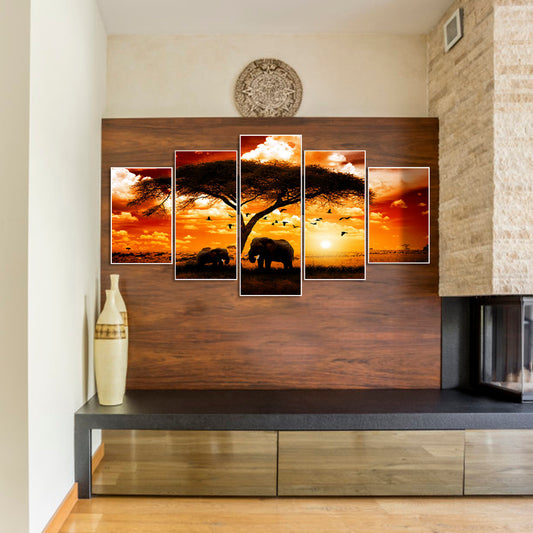 Sunset - Full Round Drill Diamond Painting 103*45CM