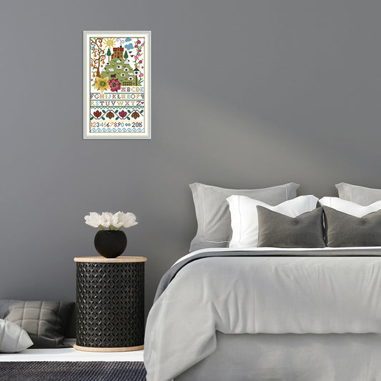 Alphabet- 14CT Stamped Cross Stitch 35*21CM