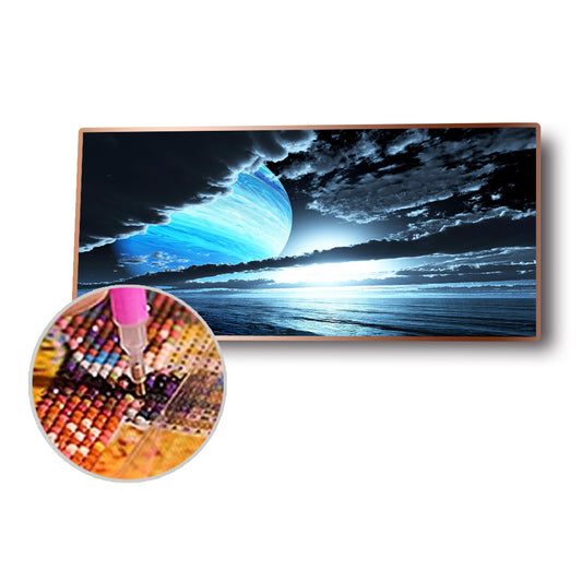 Planet Sea - Full Round Drill Diamond Painting 60*30CM