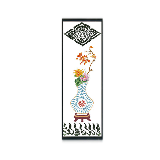 Porcelain - 14CT Stamped Cross Stitch 50*135CM