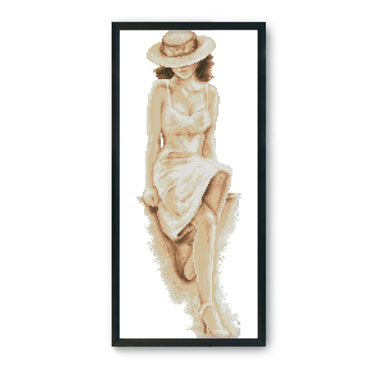 Shadow - 14CT Stamped Cross Stitch 38*97CM