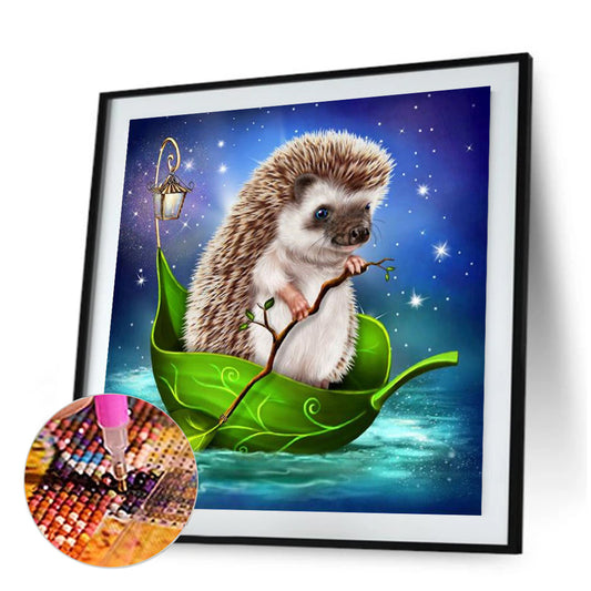Hedgehog - Full Round Drill Diamond Painting 30*30CM