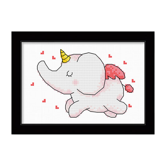 Cartoon- 11CT Stamped Cross Stitch 25*20CM