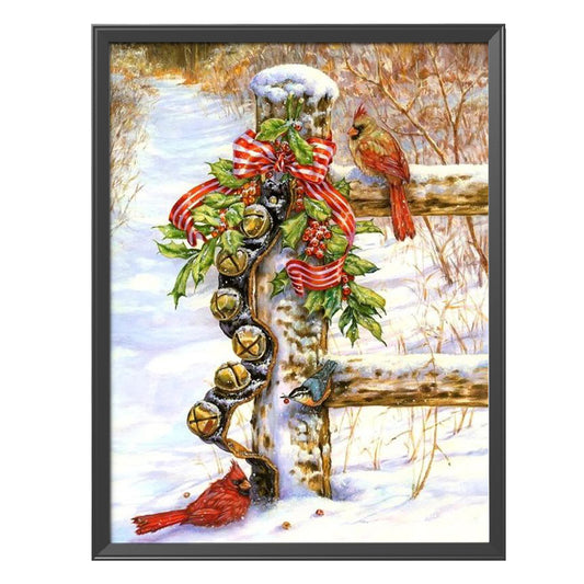 Snow Bird - 14CT Stamped Cross Stitch 40*50CM