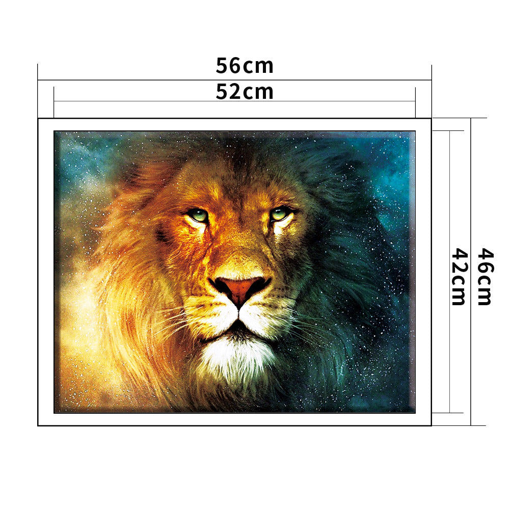 Lion - 14CT Counted Cross Stitch 40*50CM