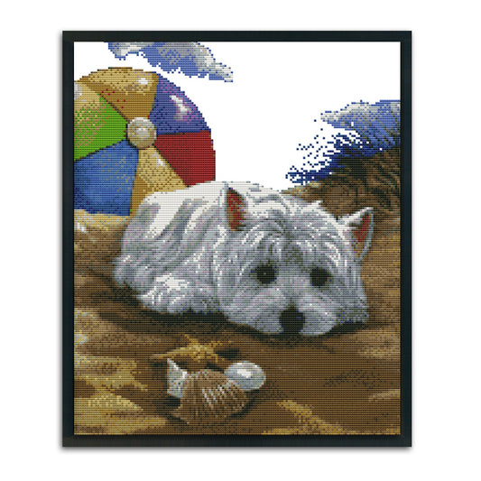 Animal- 11CT Stamped Cross Stitch 45 *53CM