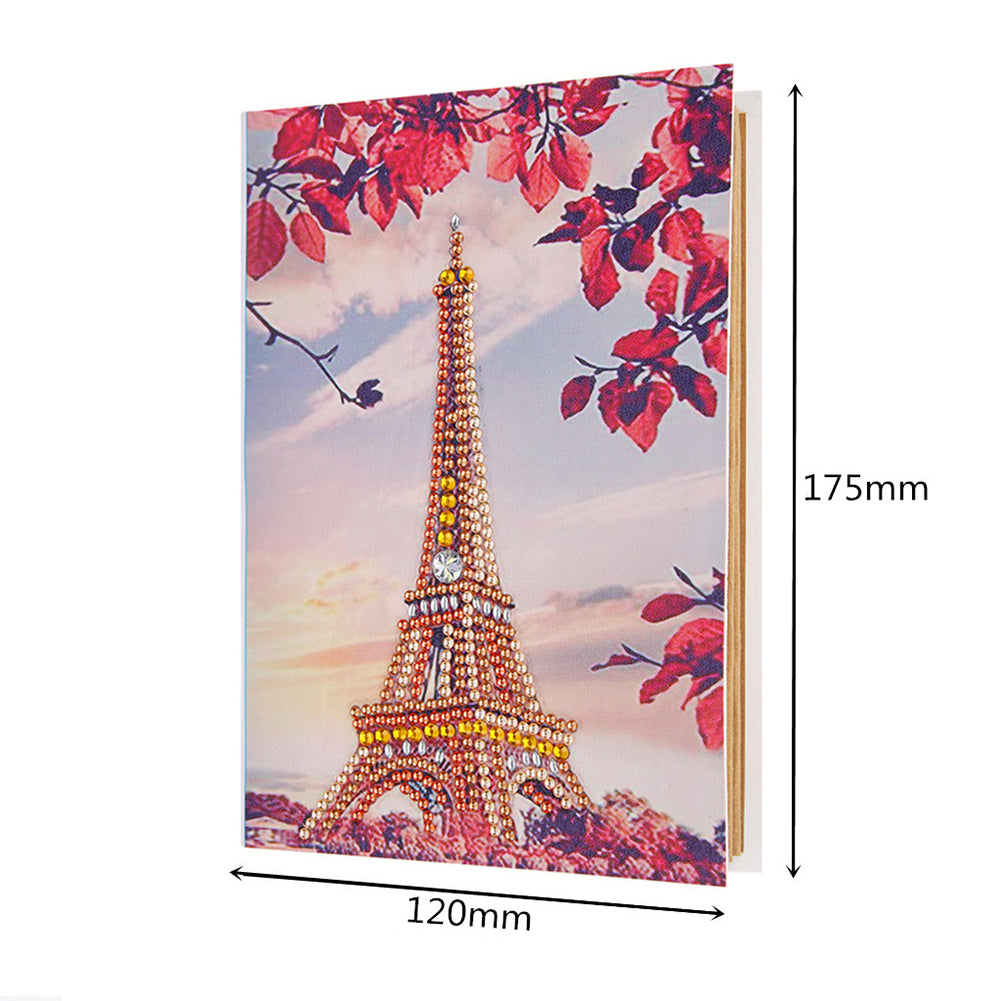 Special Shaped Rhinestones DIY Eiffel Tower Diamond Painting Photo Album