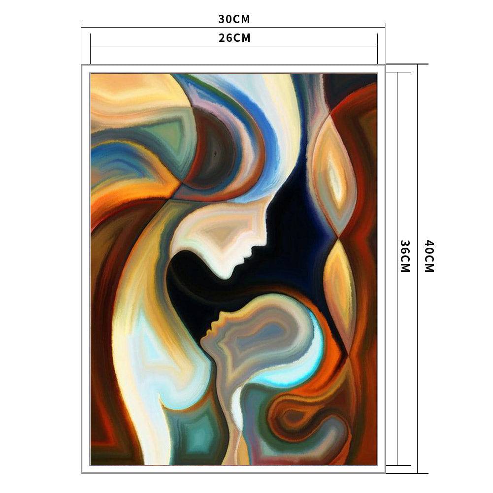 Girl - 11CT Stamped Cross Stitch 36*46CM