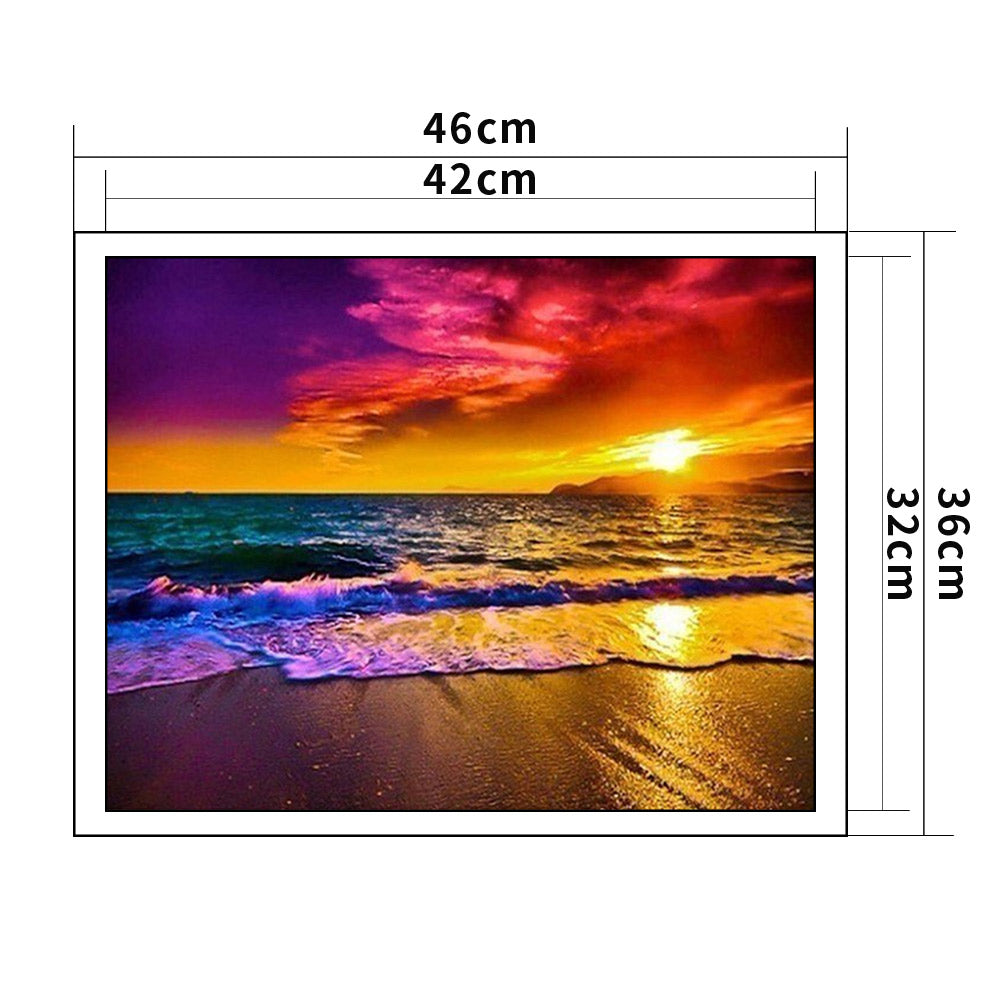 Landscape - 11CT Stamped Cross Stitch 36*46CM