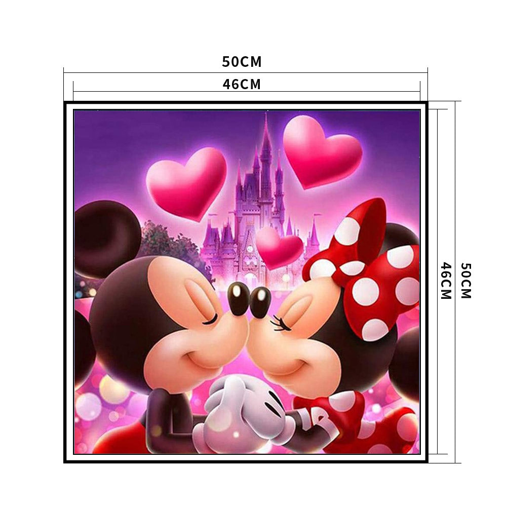 Cartoon- 11CT Stamped Cross Stitch 50*50CM