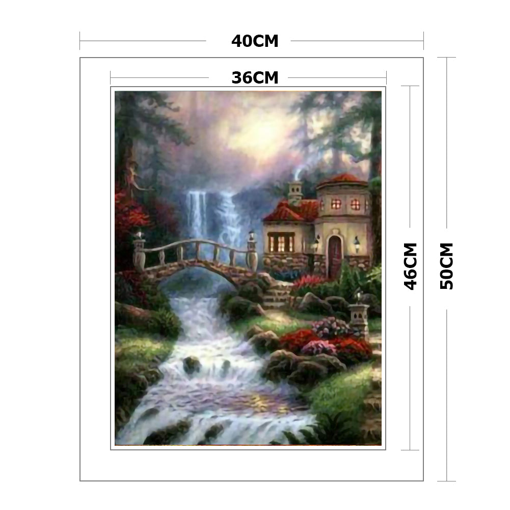 Threads - 11CT Stamped Cross Stitch 40*50CM