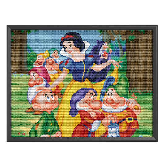 Cartoon- 11CT Stamped Cross Stitch 50*40CM