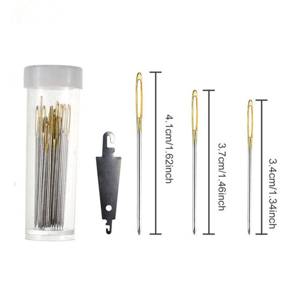 30pcs Cross Stitch Sewing Needle Threading Device DIY Tool Needle Threader