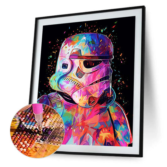 Star Wars - Full Round Drill Diamond Painting 30*40CM