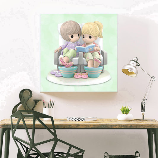 Doll - Full Round Drill Diamond Painting 40*40CM