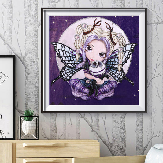 Elf Girl - Special Shaped Drill Diamond Paintng 30*30CM