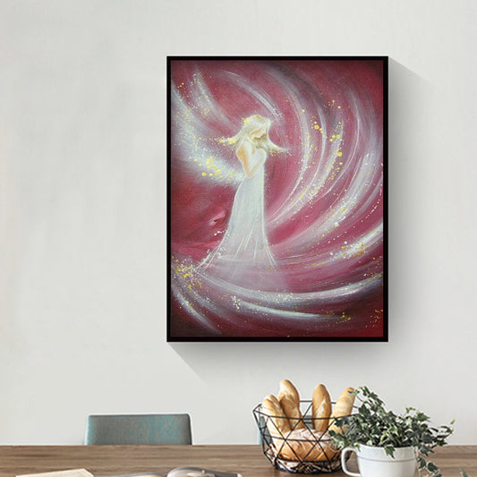 Angel Girl - Full Round Drill Diamond Painting 30*40CM