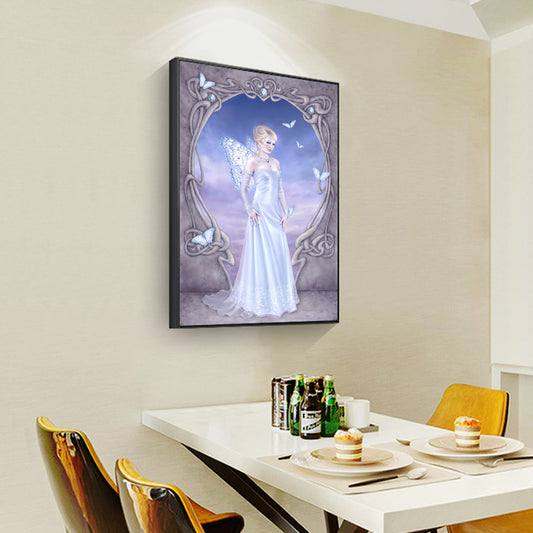 Butterfly Angel - Full Round Drill Diamond Painting 30*45CM