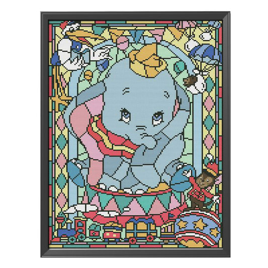 Anime - 11CT Stamped Cross Stitch 30*40CM