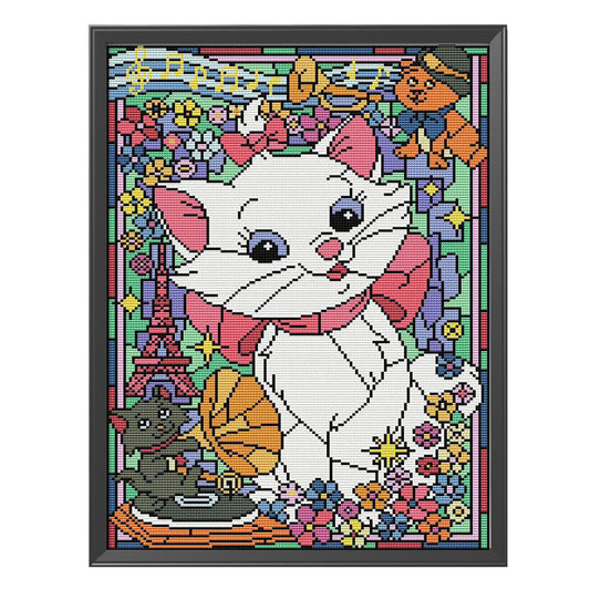 Anime - 11CT Stamped Cross Stitch 30*40CM