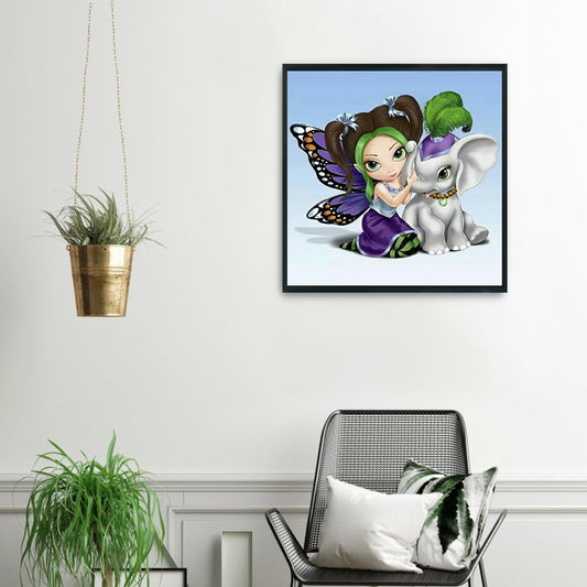 Elf - Full Round Drill Diamond Painting 30*30CM