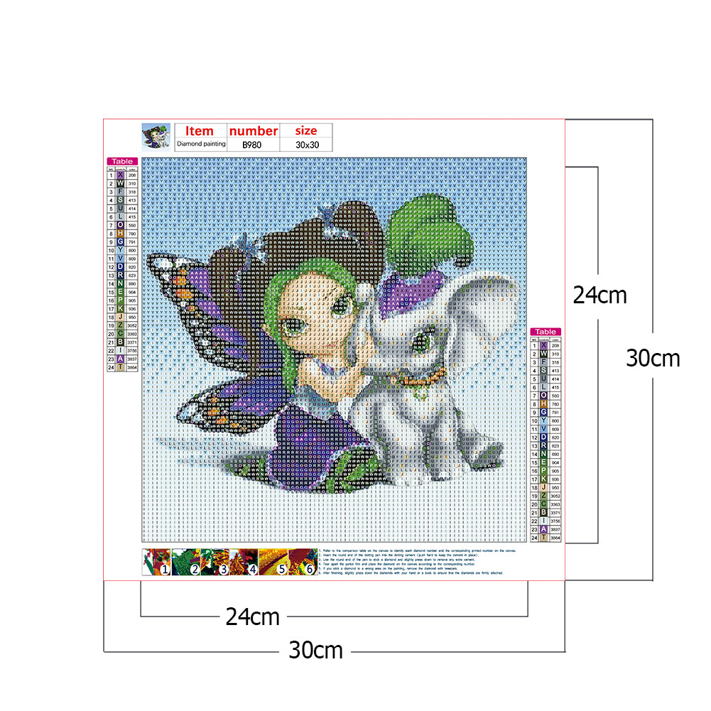 Elf - Full Round Drill Diamond Painting 30*30CM