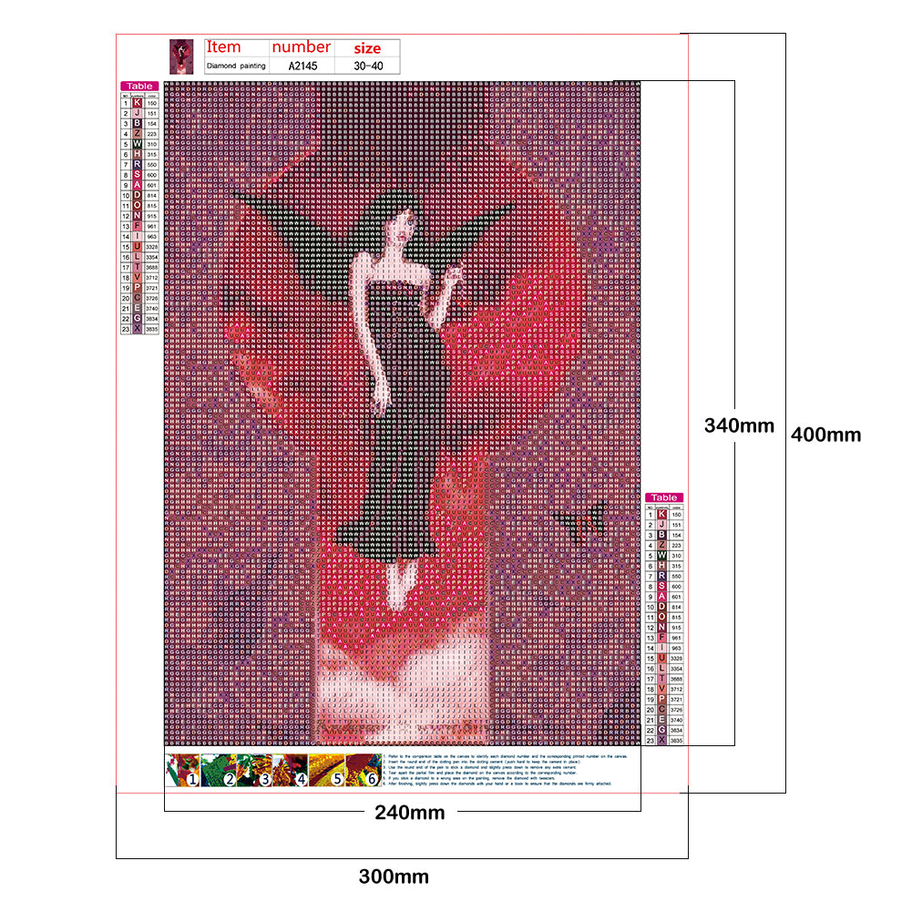 Sprite Angel - Full Round Drill Diamond Painting 30*40CM