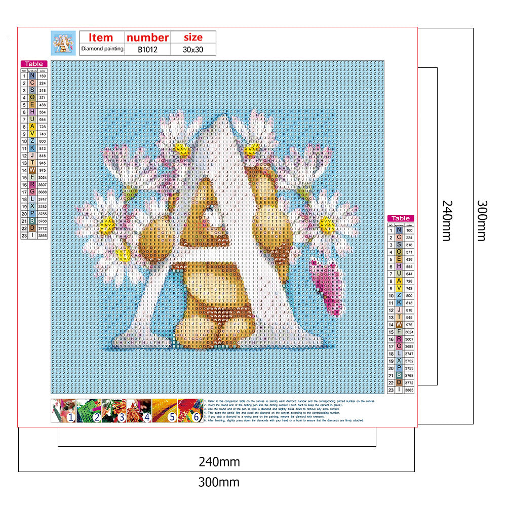 Cartoon Bear - Full Round Drill Diamond Painting 30*30CM