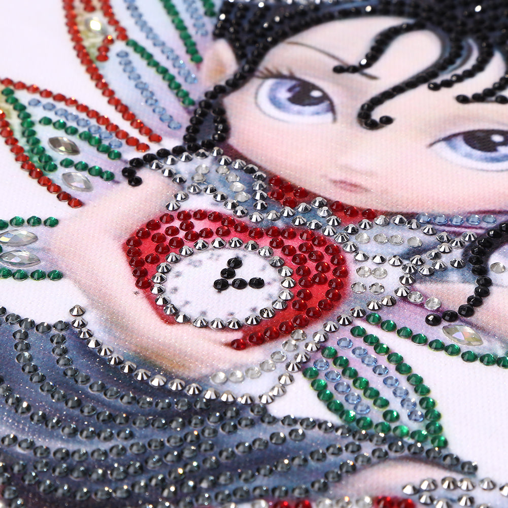 Doll - Special Shaped Drill Diamond Paintng 30*30CM