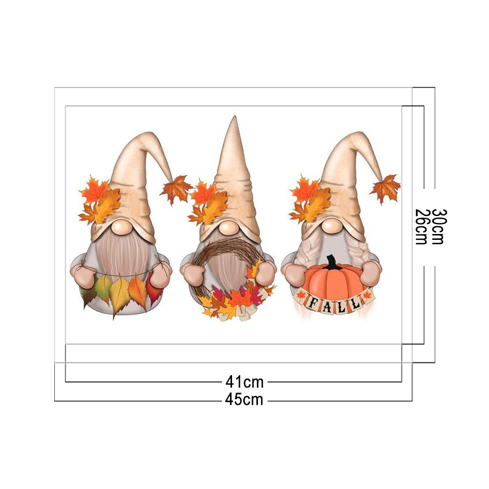 Gnome - 11CT Stamped Cross Stitch 45*30CM