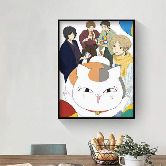 Japanese Comics - Full Round Drill Diamond Painting 30*40CM